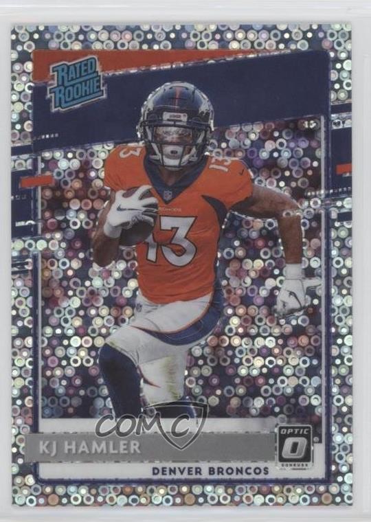 2020 Panini Donruss Optic Rated Rookies Silver Circles Prizm /125 KJ Hamler 09gn