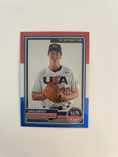 2023 Panini Stars & Stripes - Chase Bentley #21 Red White & Blue Prizm (RC)