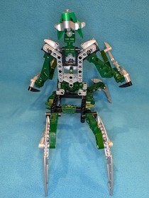 LEGO BIONICLE: Nidhiki Set 8622 W/ Instructions. Missing Disk & Box.