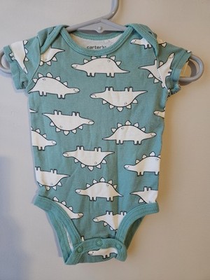 2 Pc Carters / Mighty Goods Sz 3M Bundle Bodysuit *Flaw Pink Stain
