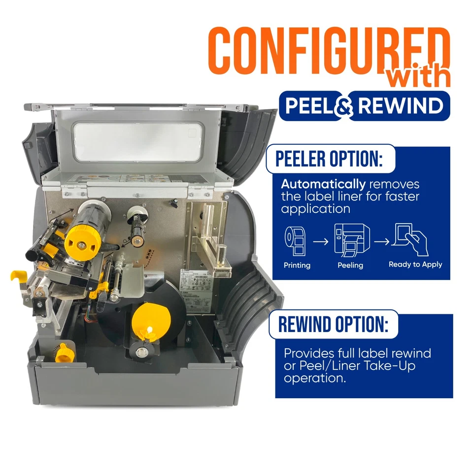 NEW PRINTHEAD Zebra ZT410 Label Printer for ANDROID iOS BLUETOOTH 1YR WARRANTY - Image 4 of 4