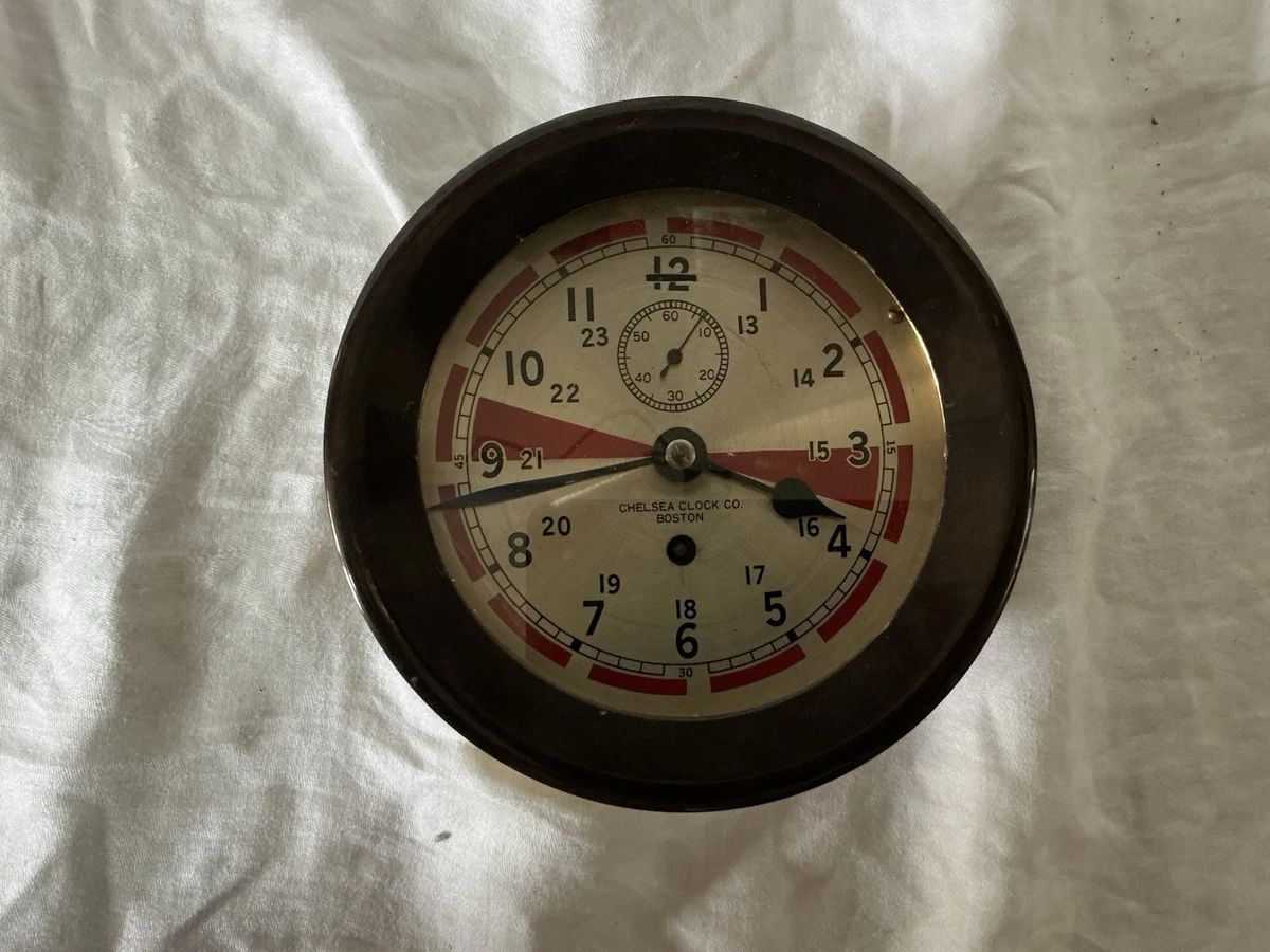 Chelsea Vintage Original Antique Maritime Clocks for sale | eBay