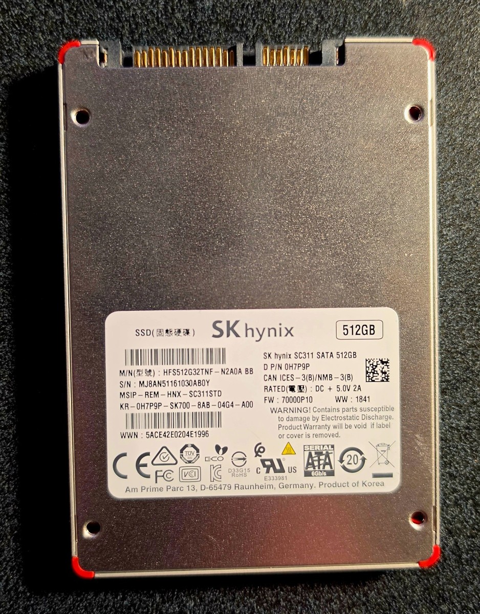 Solid State Sk Hynix Sc311 512gb SK Hynix SC311 512GB 6gb/s SSD