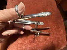 Spargelhalter Alpaca Antiquit&auml;ten Tischkultur