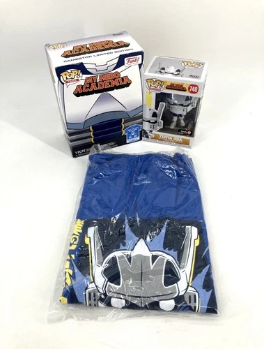 TENYA IIDA INGENIUM 740 Funko POP! Tees My Hero Academia MHA GameStop, Large (L)