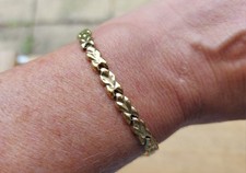 9ct yellow gold bracelet
