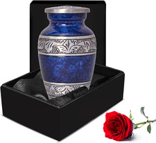Small Keepsake Cremation Urns for Human Ashes with Velvet Bag and Funnel - Beaut
