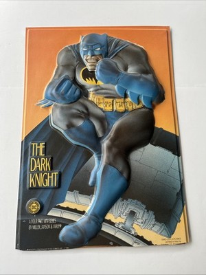 BATMAN THE DARK KNIGHT 3D EMBOSSED PROMO COUNTER DISPLAY FRANK MILLER DC COMICS