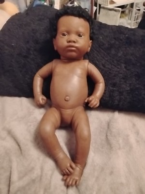 Vintage Rare 1988 Furga Anatomical Correct Baby Girl Doll