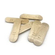 10x Maple 3.9*1.8" Fingerboards Wooden Tech Deck Skateboard Natural Wood Grain t