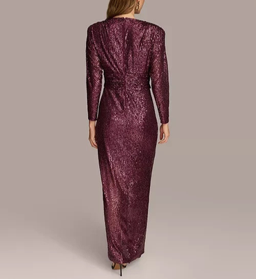 donna karan gowns & formal dresses on sale Donna Karan New York Women's Strapless Ruffle Gown, Champagne, 6