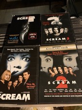 MIRAMAX Scream Scream 2 Scream 3 DVD Set Arquette Campbell Cox NTSC