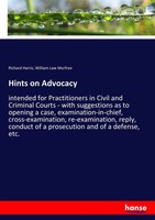 Richard Harris (U. A.) | Hints On Advocacy | Taschenbuch | Englisch (2017)