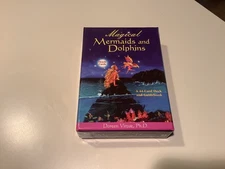 Magical Mermaids and Dolphins Oracle 44 Card Deck with Guidebook Doreen Virtue
