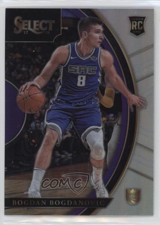 2017-18 Panini Select Concourse Silver Prizm Bogdan Bogdanovic #57 jg5