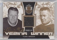 2017 Leaf Men Vezina Winner 1/5 Turk Broda #VW-TB2 HOF nq3