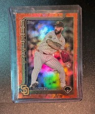 2025 Topps Series 1 Tanner Scott #162 Orange Cactus/25!!