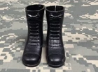 Vintage 1964 Hasbro Early Rubber Hong Kong Black  Boots Hard - Read