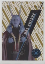 2016 Star Wars High Tek Form Pattern 1 Gold Rainbow Foil 19/50 Mas Amedda 1cc7
