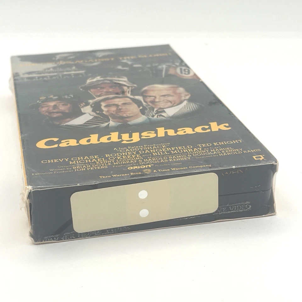 Caddyshack (VHS, 1991) Chevy Chase, Rodney Dangerfield, Bill Murray - SEALED - Image 3 of 3