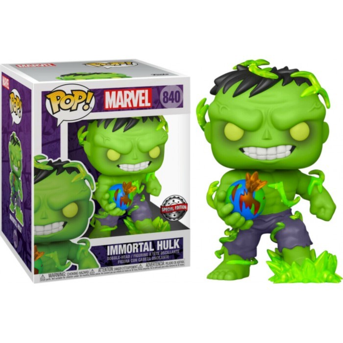 Funko Pop! GRAN TAMAÑO EXCLUSIVO Figura Immortal Hulk Marvel