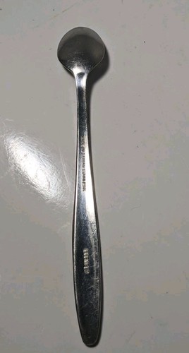 Vintage Edelstahl Evenflo Babylöffel Rosenmuster - Bild 2 von 3