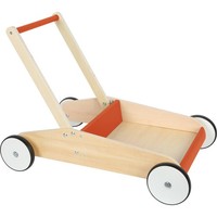 Legler Small Foot Lauflernwagen Kupferrot Lauflernhilfe Ab 12 M. Holz Kupferrot