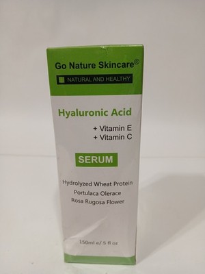 Go Nature Skin Care Hyaluronic Acid + Vitamin E & C