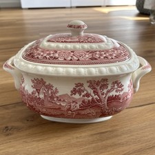 Villeroy & Boch 1x Suppenterrine - Rusticana rot -  Ø ca.27 x 18 cm