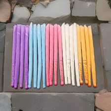 20-Pack Multicolor Spiral Taper/Dinner Candle...