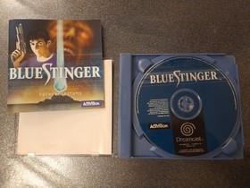 blue stinger sega dreamcast complet en boite et notice allemand PAL CIB 🇩🇪