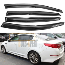 Window Visor Sun Rain Guard Vent Shade Shield 4pcs For Kia Optima K5 2011-2015