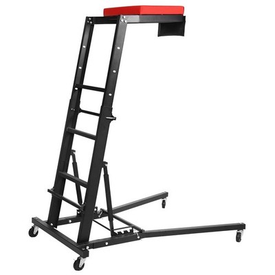 Top Automotive Engine Creeper 400LBS Adjustable 48''-66'' Workshop Creeper &Wheels