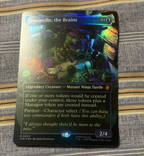Wizards of the Coast MTG Donatello, the Brains 0002 Foil Mythic Blue
