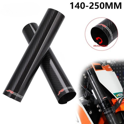 #ad #ad Motorcycle 140 260MM Carbon Fiber Adjustable Front For YAMAHA KTM HONDA On Off $34.99