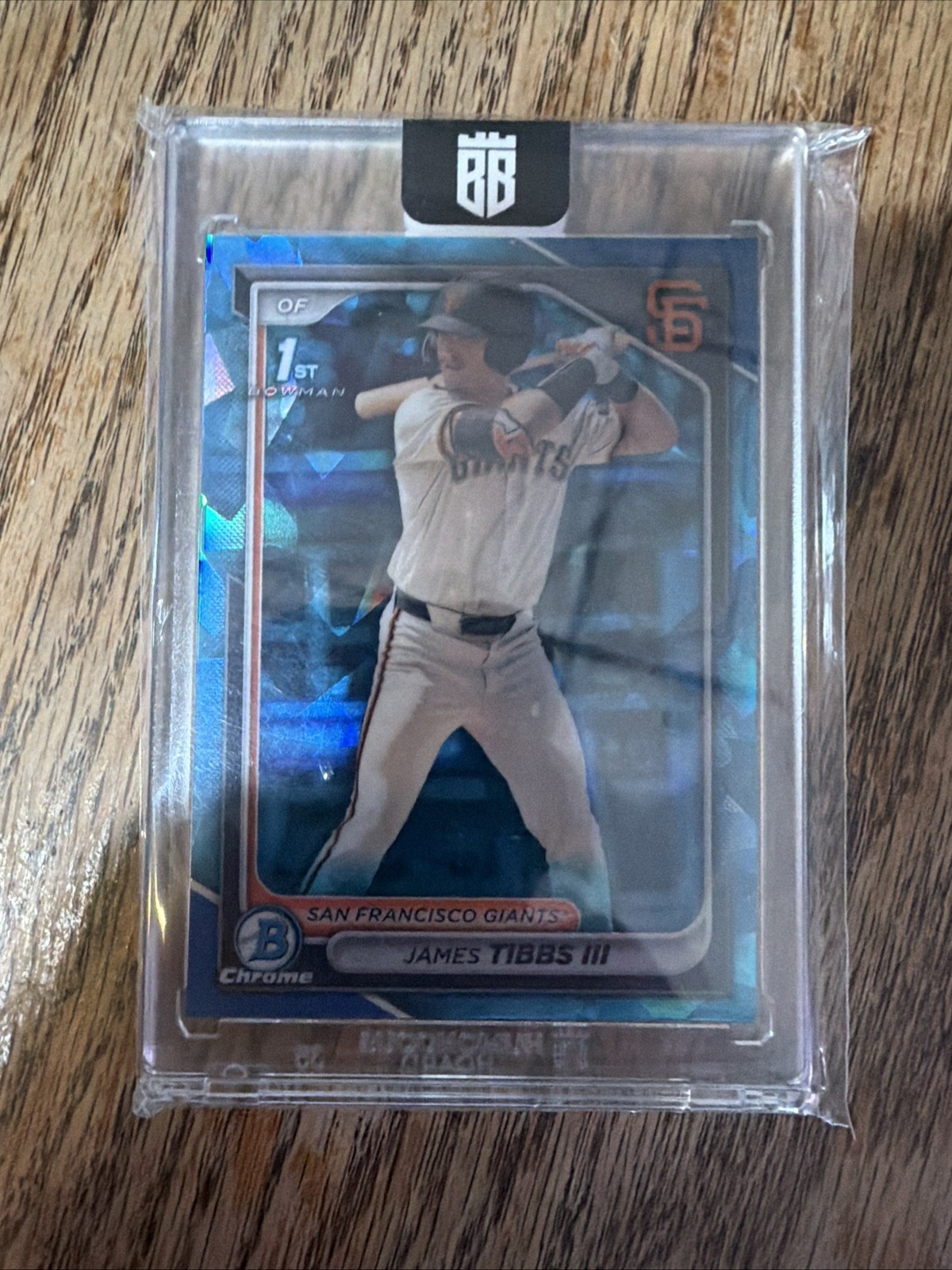 James Tibbs III, 2024 1st Bowman Draft Chrome Sapphire