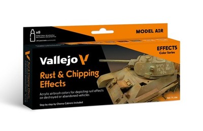 Vallejo Rust and Chipping Effects Colors