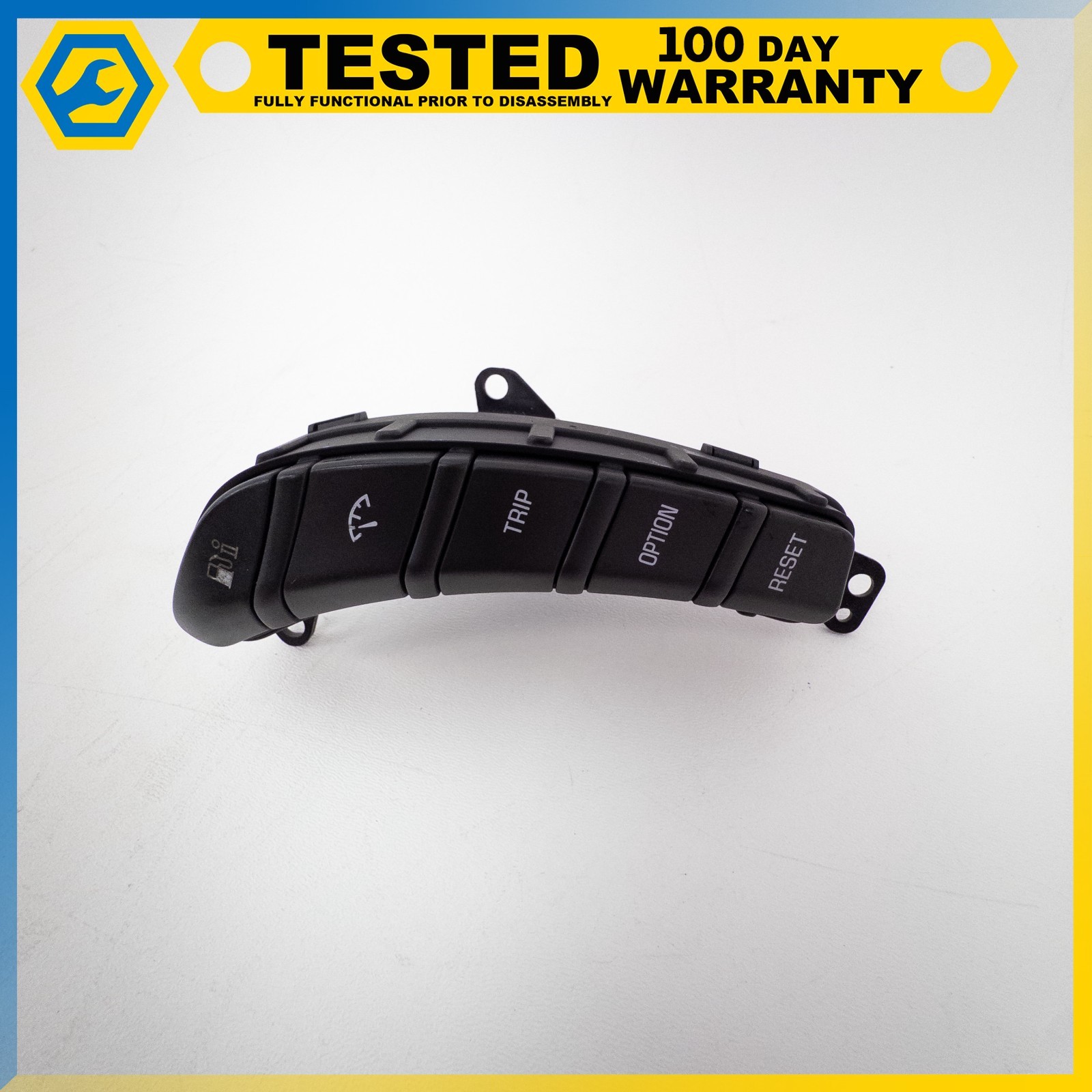 05-13 CORVETTE C6 FRONT RIGHT DRIVER INFORMATION CENTER SWITCH BUTTON OEM