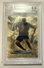 Panini 2020 Spectra Derrick Brown Rookie Gold Prizm 1/1 #184 BGS 8.5 Panthers