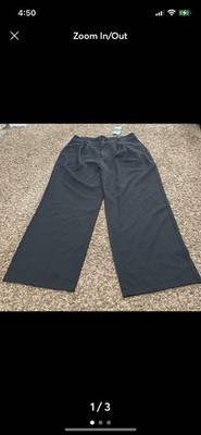 halara black dress pants Halara Pant in Black Linen