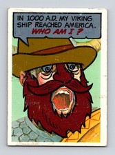 1967 Topps Who Am I? Trading Cards 19