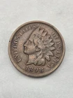 1898 Indian Head Cent Beautiful Condition With Mild Luster