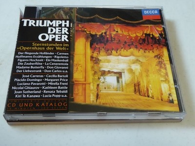 VARIOUS triumph der oper - sternstunden decca NM/VG+ (CD Album, Rock, Decca)
