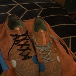 Nike Off-White x Mercurial Vapor 360 'Orange' Soccer Cleats AO1256-810