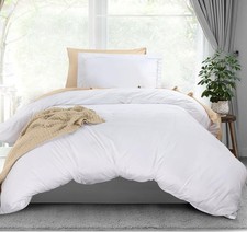 Duvet Cover Twin Size 2 Piece W/ Zipper Closure 1 Comforter Cover 68X90 Inches 