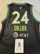 NAPHEESA COLLIER SIGNED NIKE JERSEY BECKETT AUTHENTIC AUTO MINNESOTA LYNX WNBA