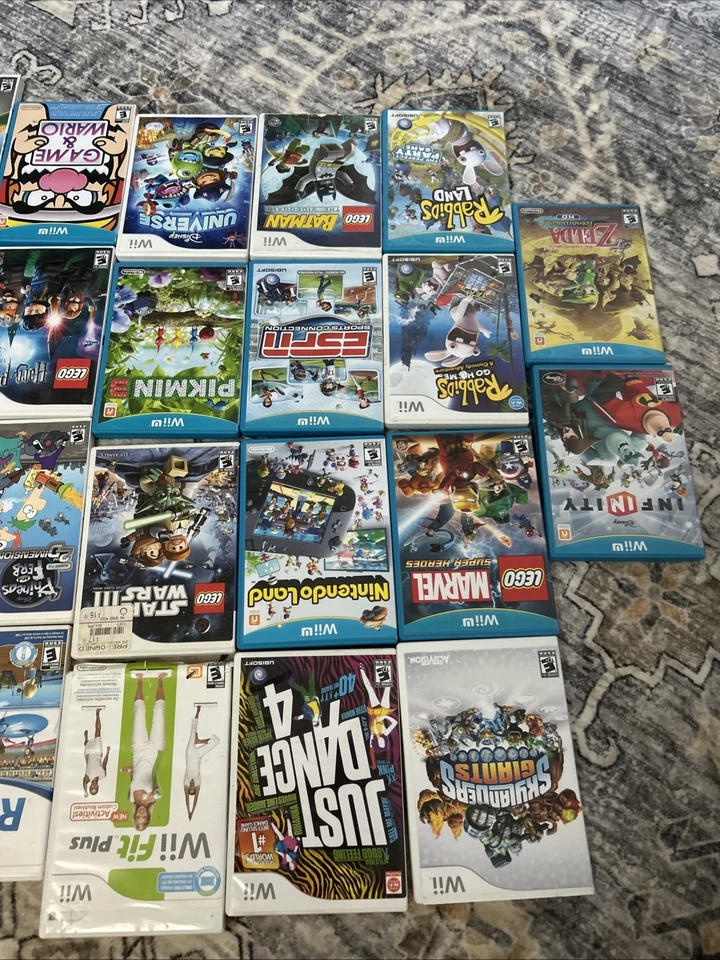 Nintendo Wii And Wii U Game Collection - Mario, LEGO, Just Dance, Batman, Etc. - Image 3 of 4