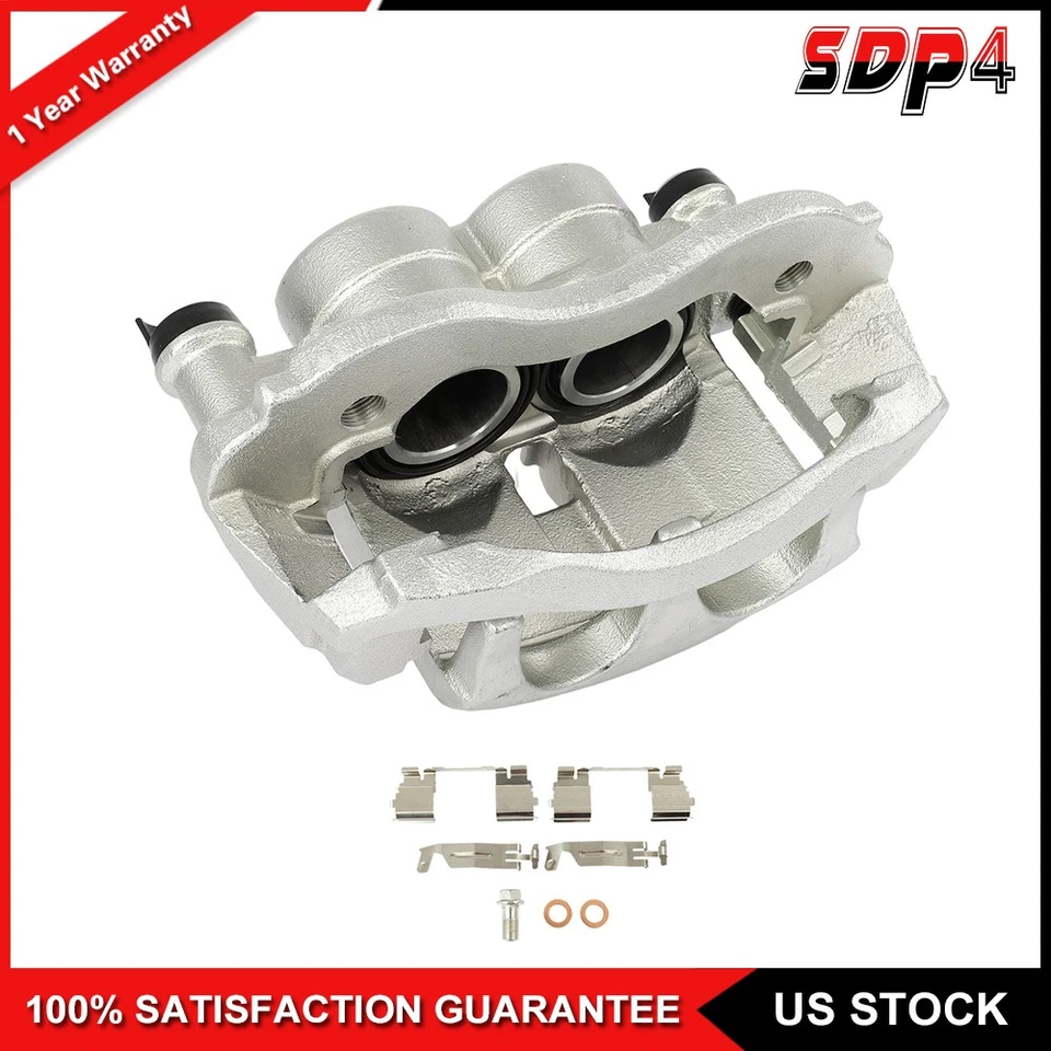 Front Right Brake Caliper w/Bracket Fits 2014-2019 Ram ProMaster 3500 V6 3.6L - Image 4 of 4