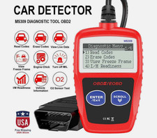 OBD2 Scanner Car Scan Diagnostic Tool Reset Clear Check Engine Code Reader