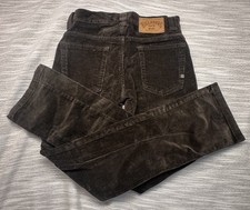 Billabong Pants Boys Size 25 Slim Brown Corduroy Outsider Slim Skater Beach